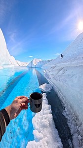 18M views · 373K reactions | Antarctica water  hits different | John Derting | Facebook