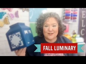 Easy Paper Fall Luminaries Craft