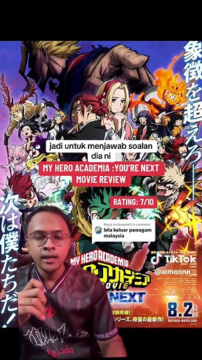 Replying to @bluepink's My Hero Academia You’re Next Movie Review #myheroacademia #mha #bokunohero #hangbiaqbetoi