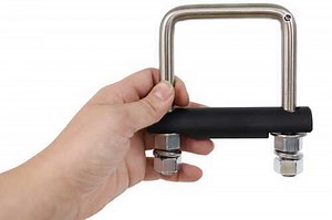 Curt Anti-Rattle Hitch Clamp for 2" Trailer Hitches CURT Hitch Anti-Rattle C43ZJ