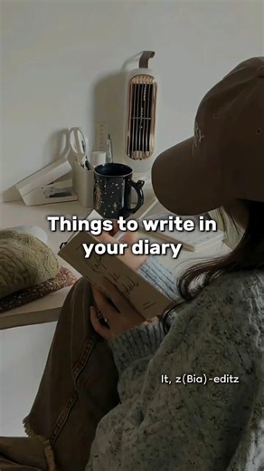 Things to write in your diary 📝 #aesthetic #notebook #diary
