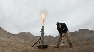 Hang 81mm mortar rounds in Las Vegas!