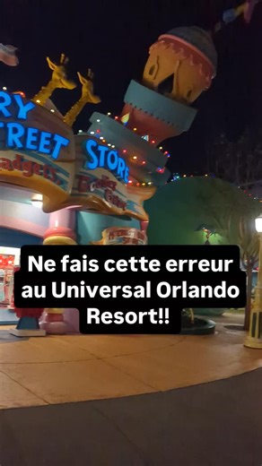 Manger trop tard = moins d'options de restaurants et plus d'attente à ceux-ci! (J'ai malheureusement fait cette erreur lors de mon dernier voyage en famille 🙈 tous les restaurants à proximité de nous étaient fermés (et il n'était que 18:00!!) Abonne-toi à ma page pour un truc Universal Orlando Resort tous les jeudis et des astuces pour le Walt Disney World Resort tous les autres jours de la semaine! Tu aimes mon contenu? N'oublie pas ton ❤️, ça ne prend que quelques secondes et ça fait une gran