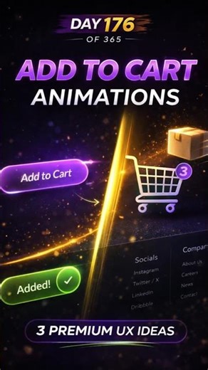 Add to card animation using HTML CSS and JS|#shorts #coding #programming #webdevelopment