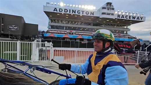 Gate speed is a beautiful thing also helps having number one in the bike. | Harness Racing Unhinged