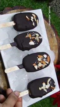 Choco bar recipe #chocobar ice cream #chocobar