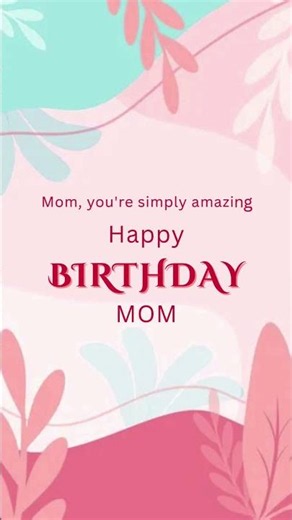 🎉 Happy Birthday Mom! The Perfect Birthday Surprise from the Heart