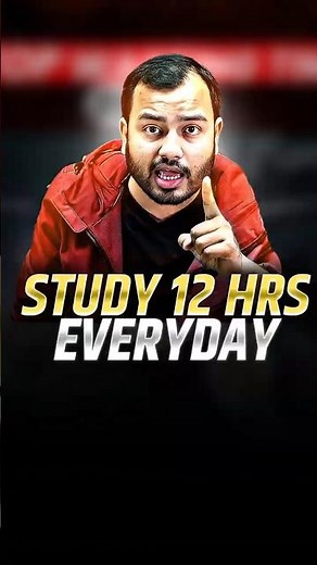 Study 12 Hours Everyday⚡