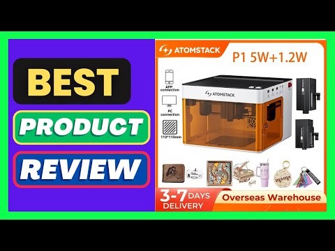 Atomstack P1 Mini Portable Laser Engraver 5W DIY Bluetooth Laser