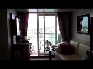 Video Tour: Celebrity Eclipse Concierge Class Veranda Cabin 1071