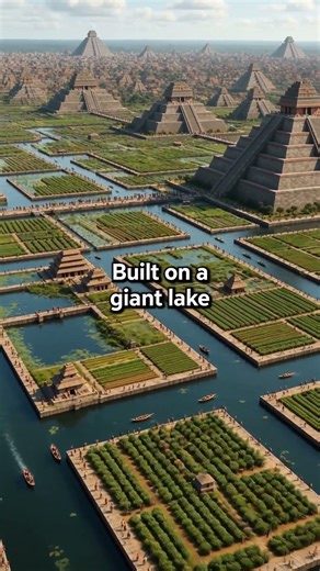 The Aztecs Built A Floating City 😳