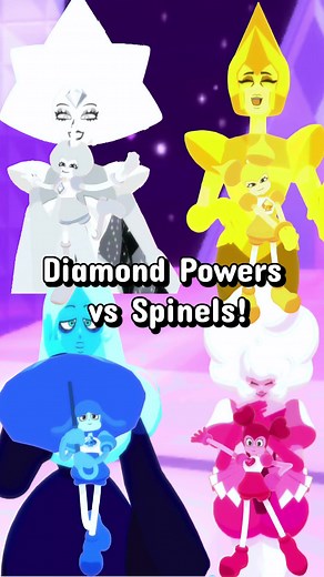 Spinel vs Diamond Powers in Stevo’s Gem Eras RP on Roblox