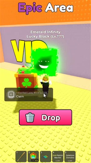 Emarld Infinity Lucky Box 🤯😱 #viralvideos #roblox #gaming #shorts