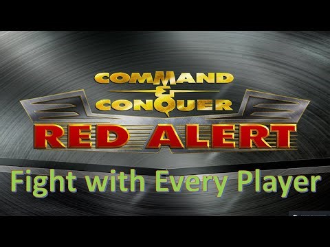 Command and Conquer Red Alert Remastered FFA (Fighting with Every Player)