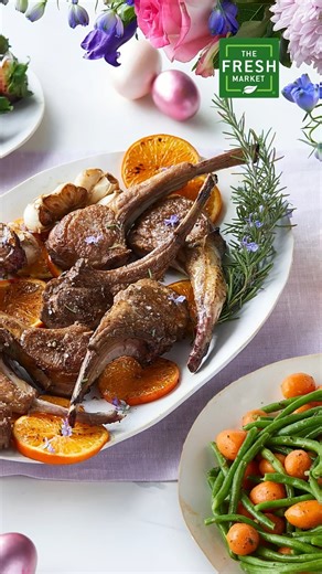 9.7K views · 30 reactions | Enjoy our easy & delicious Easter Lamb Meal for Two! Order yours by April 16 at 2 pm! Pick up April 17-20 by 5 pm.  ORDER NOW: https://bit.ly/4ls8jCD | The Fresh Market | Facebook