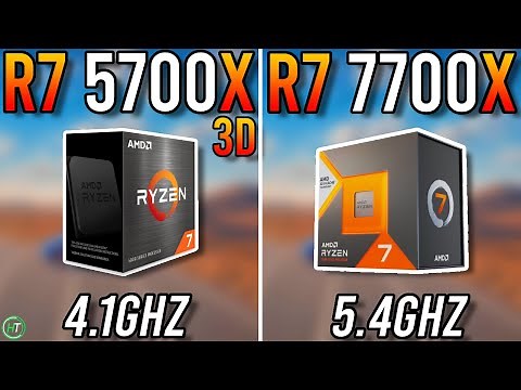Ryzen 7 5700X3D vs Ryzen 7 7700X - Any Difference?