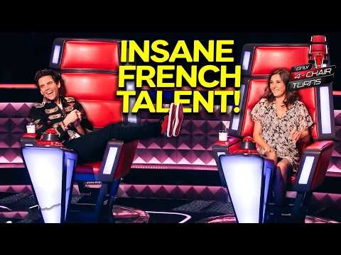 The Absolute Best 4-Chair Turns in France You Need to Watch Right Now! | The Voice