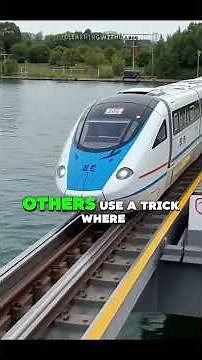 Curious How Do Maglev Trains Actually Works #howthingswork #ScienceInBars#HowThingsWork#ScienceShort