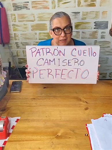 Aprende a patronar desde cero en mi academia de patronaje Aprendes fácil con Gabriela Pérez En la clase hoy aprenderás a patronar un cuello camisero de forma fácil y sencilla #tallerdecostura #aprendeentiktok #tutorial #patronaje #camisas