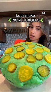 juliette 👩‍🍳 on Instagram: "The GREATEST day of the year is finally here! 🥒 #ad Happy National Pickle Day! Grab everything you need to make pickle bagels at @amazonfresh, link in my bio! ✨🛍️"