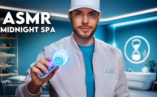 【zeitgeist_助眠】触发｜ASMR午夜水疗，刺痛治疗促进深度睡眠-沉浸式触发和舒缓的轻语(4K)( 3840 X 2160 )