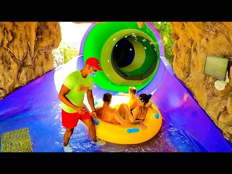 From Funnel to Bowl – This Slide Is Crazy! 🌊 | Aquópolis Madrid 🇪🇸