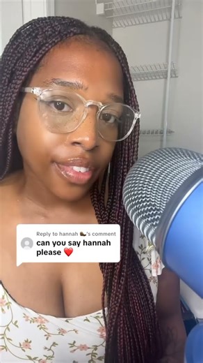 ASMR: Whispering Hannah #tinglewithme #visualtingle #feelthetingle #asmreating #mouthwhisper #funny