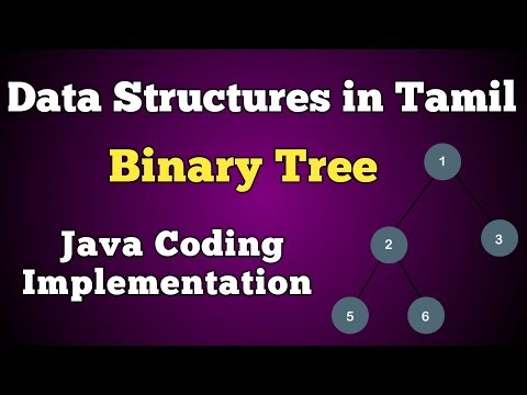 #18 Binary Tree implementation in Java | Tamil | Binary Tree Coding In Tamil | Java