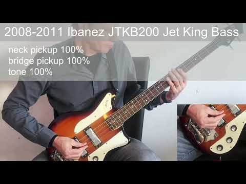 Ibanez jet King Bass JTKB200 (2009-2011) demo