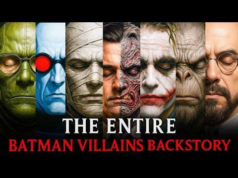Every Batman Villain's Backstory To Fall Asleep To