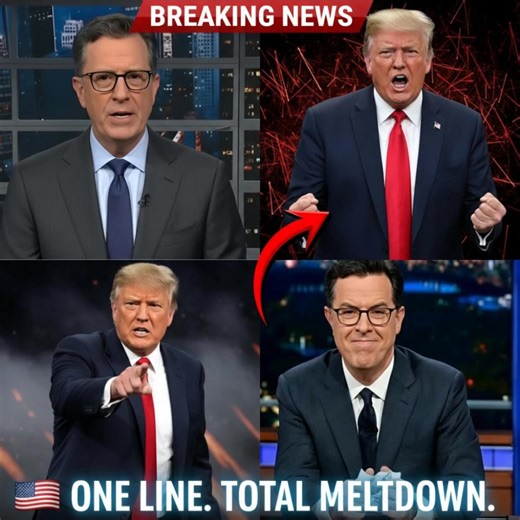 Stephen Colbert just DROPPED the sharpest one-line comeback on Trump 🔥 💬 Full story: https://us.topbrand.live/14009/ Studio went silent… then exploded with laughter & applause! The clip is going mega-viral — already being called “the cleanest Trump shutdown in late-night history” 😂👏 Colbert still owns the game! #StephenColbert #LateShow #Trump | US Review Times