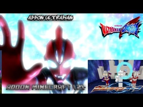 Addon Ultraman Omega dan Orb Mcpe 1.21+