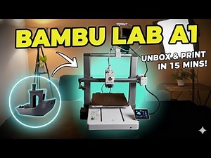 Bambu Lab A1: Fast Setup & First Print Guide (15 Mins!)