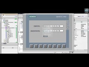 How to Read and Set PLC Time Using HMI | TIA Portal Tutorial #plc #hmi #siemens