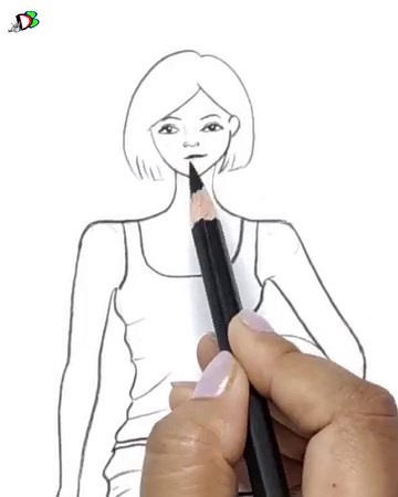 11K views · 561 reactions | Let's sketch easy. Athletic girl | Drawing Book | Facebook