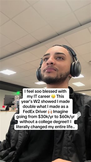 I landed my IT job without experience or a degree by going through CourseCareers. You can check out the link in my profile for the free course if you want to do the same course I did. #jobs #hiring #work #career #workfromhome