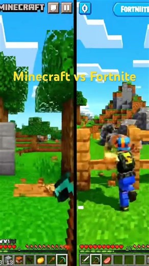 Minecraft Vs Fortnite which one is better..!?