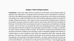 Hire Purchase System.pdf - Financial Accounting - Notes - Teachmint