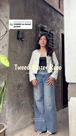 Tweed Blazer Outfit Ideas for Stylish Women
