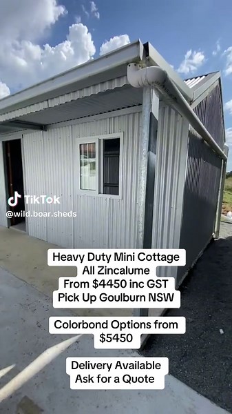 Affordable Heavy Duty Mini Cottages for Sale