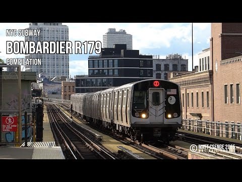NYC Subway R179 Compilation
