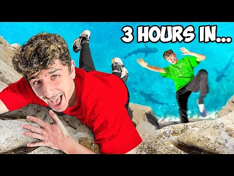 LAST TO FALL OFF ROCK WALL WINS $10,000!!