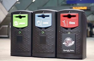 Recycling Bin Beer Dispensers