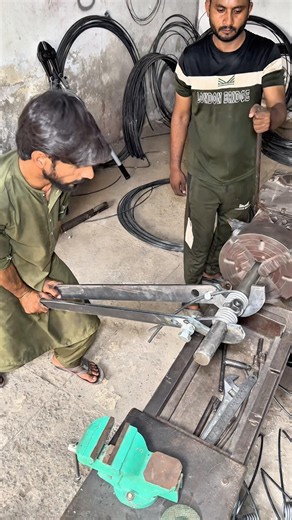 Incredible Double Torsion Spring Making Process #shorts