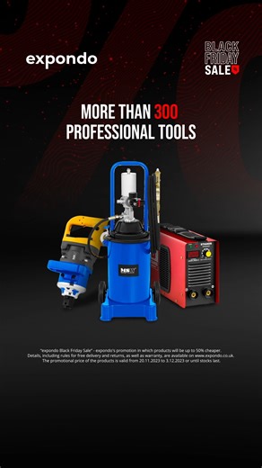 🔻Score amazing discounts on top-grade tools and equipment at expondo. Shop now and save big!🔺https://bit.ly/3sDv5RB | expondo