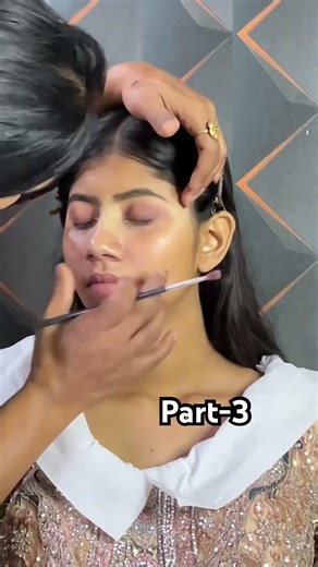 Part - 3 Makeup tutorial ♥️#makeuptutorial #makeupking #makeup #viralreelsvideo #makeuplook #make