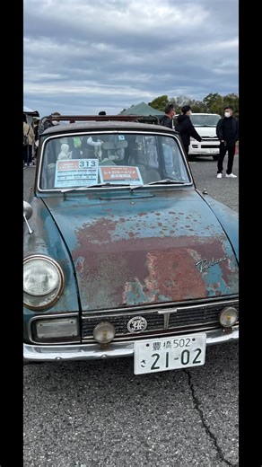 出ました年代物！貴重です！#旧車 #トヨタパブリカバン #レトロカー #昭和レトロカー万博2022 #昭和車 #名車
