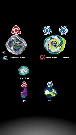 [Beyblade X] samurai calibur VS pegasus blast #beyblade #beybladex #เบย์เบลด #ベイブレード