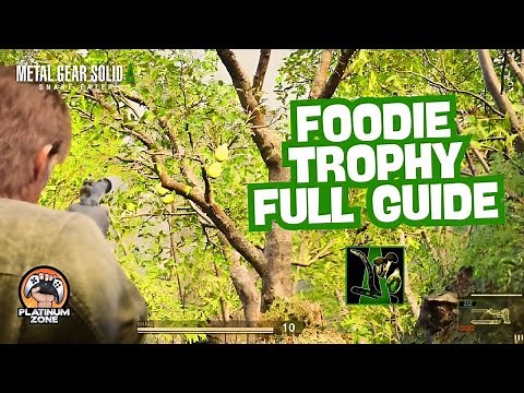 Foodie Trophy FULL Guide | METAL GEAR SOLID Δ: Snake Eater