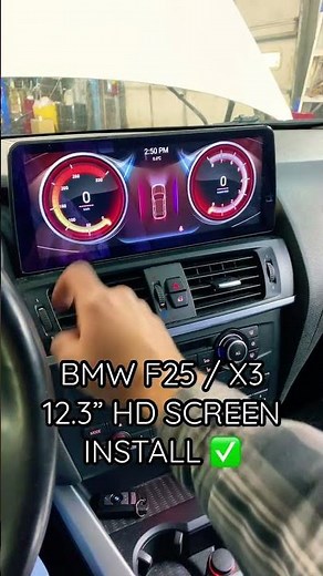 F25 BMW X3 - Android 12.3” Touchscreen Navigation Install ✅